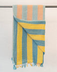 Muslin Striped Turkish Cotton Towel