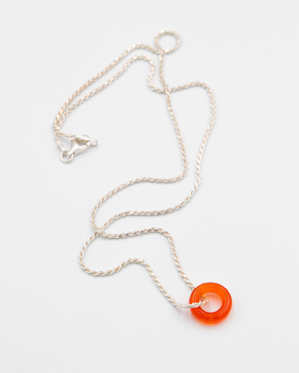 Inner Fire Carnelian Necklace