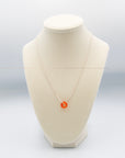 Inner Fire Carnelian Necklace