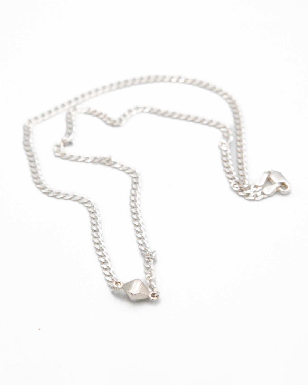 Silver Nugget Necklace