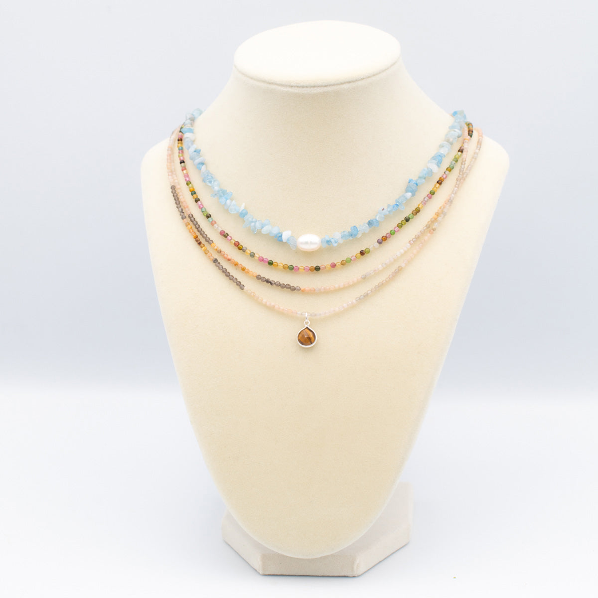 Coastal Bloom Necklace Set