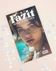 Fazit Gold Speckles makeup patches package with a model's glittery freckles on the cover