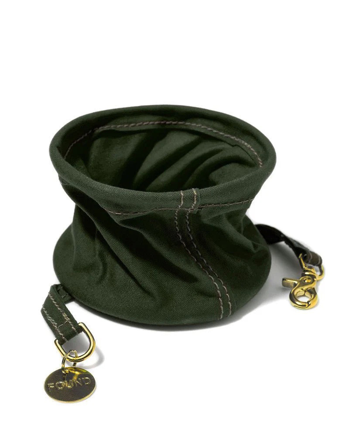Canvas Collapsible Dog Water Bowl