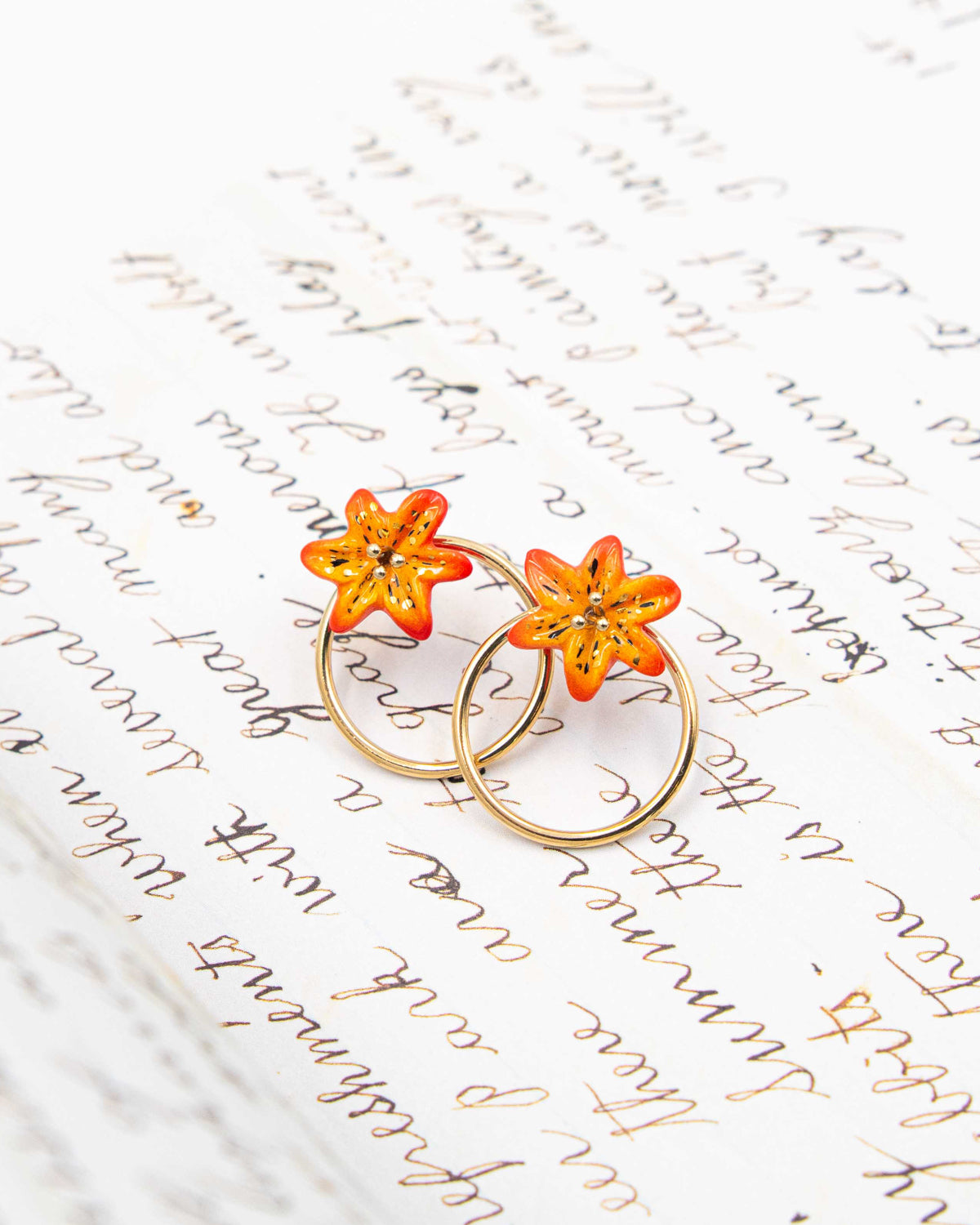 tiger lily earrings Tiger Lily Earrings