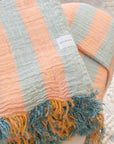 Muslin Striped Turkish Cotton Towel
