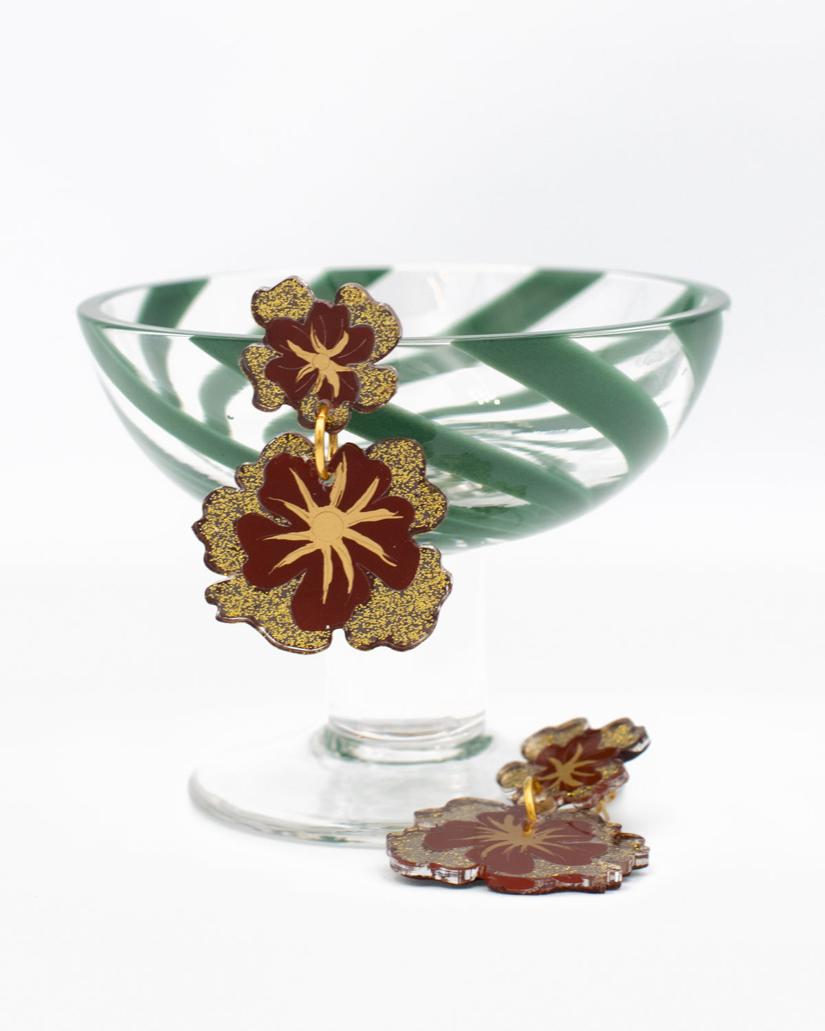 Cherry Glimmer Earrings