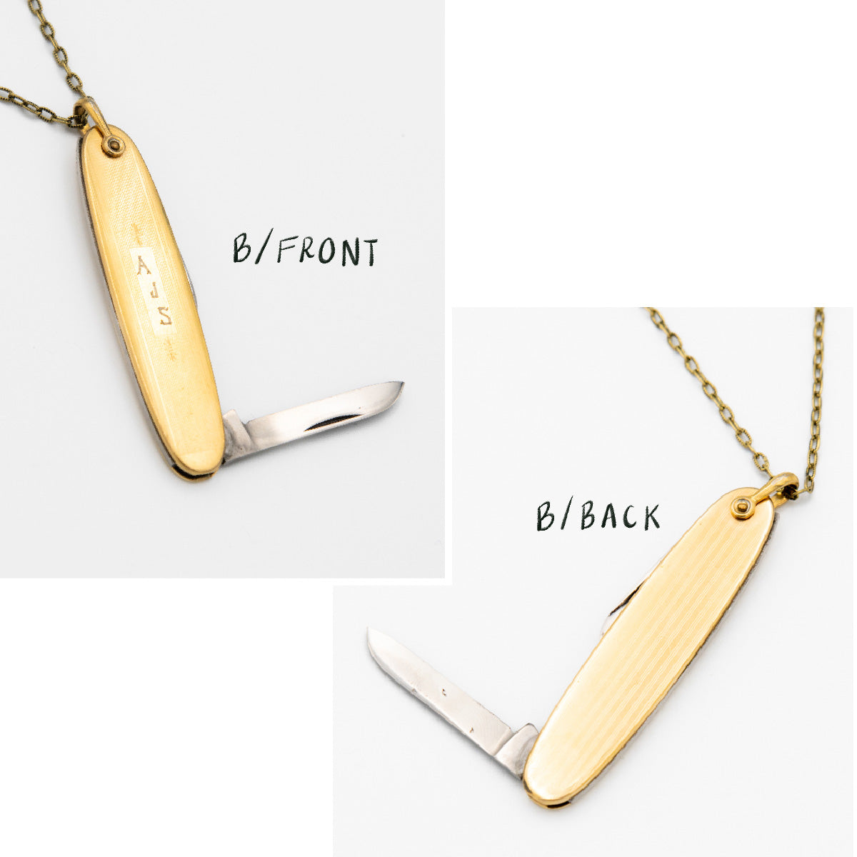 Antique Rare Pocket Knife Necklaces