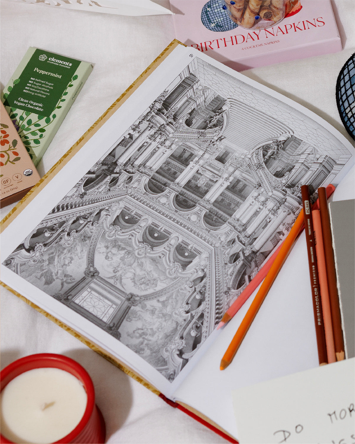 Coloring Book | Charles Garnier: Designs for the Paris Opera House