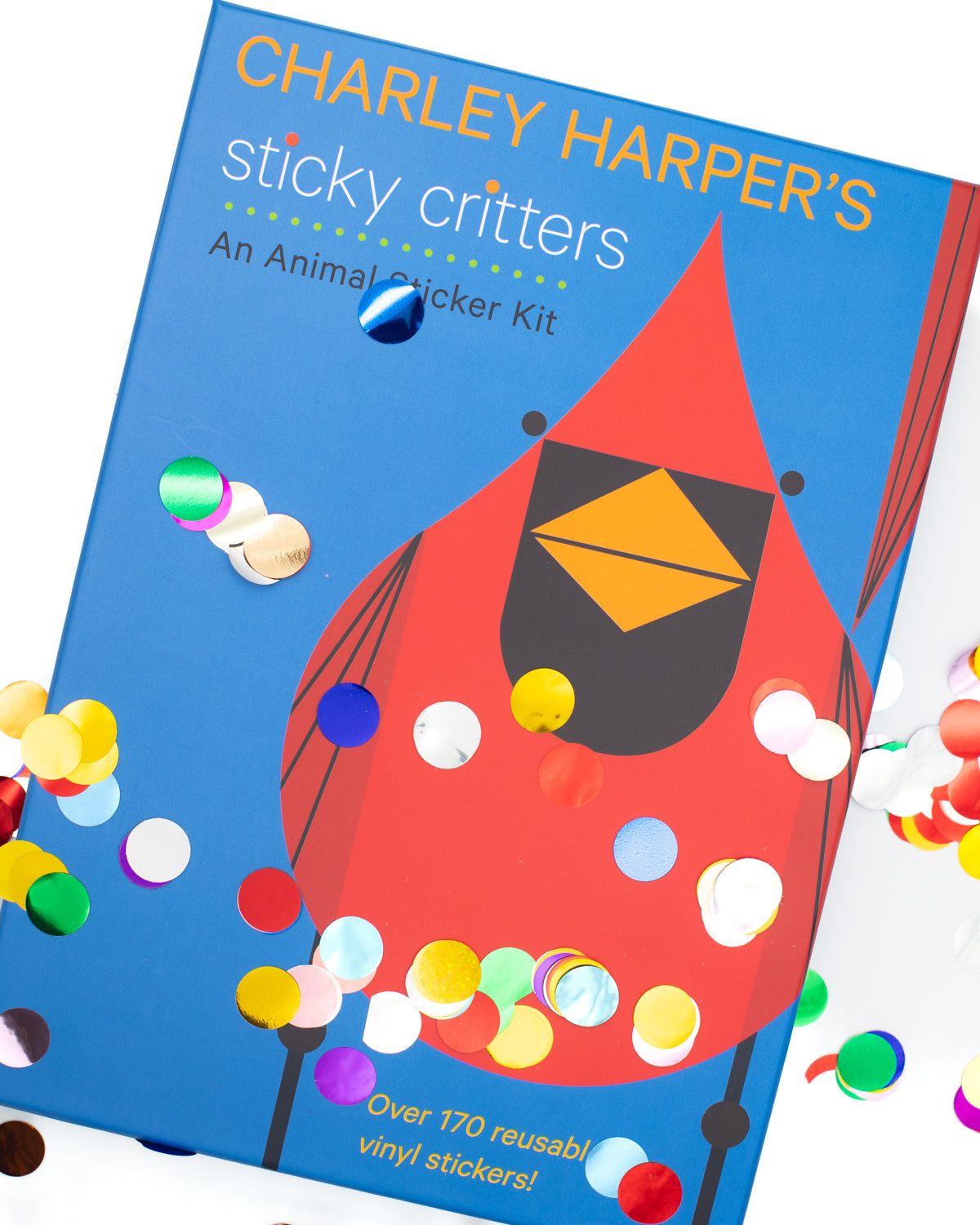 Charley Harper’s Sticky Critters: An Animal Sticker Kit