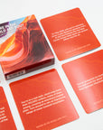 Orange Where in the World Are You? clue cards describing a place to guess