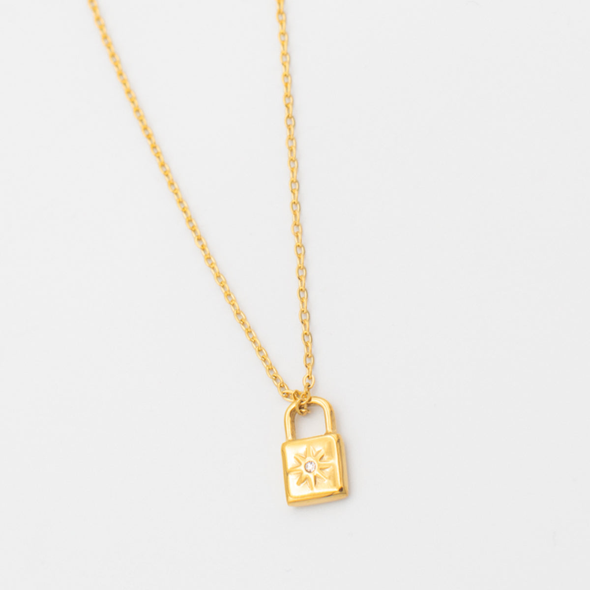 gold locket necklace