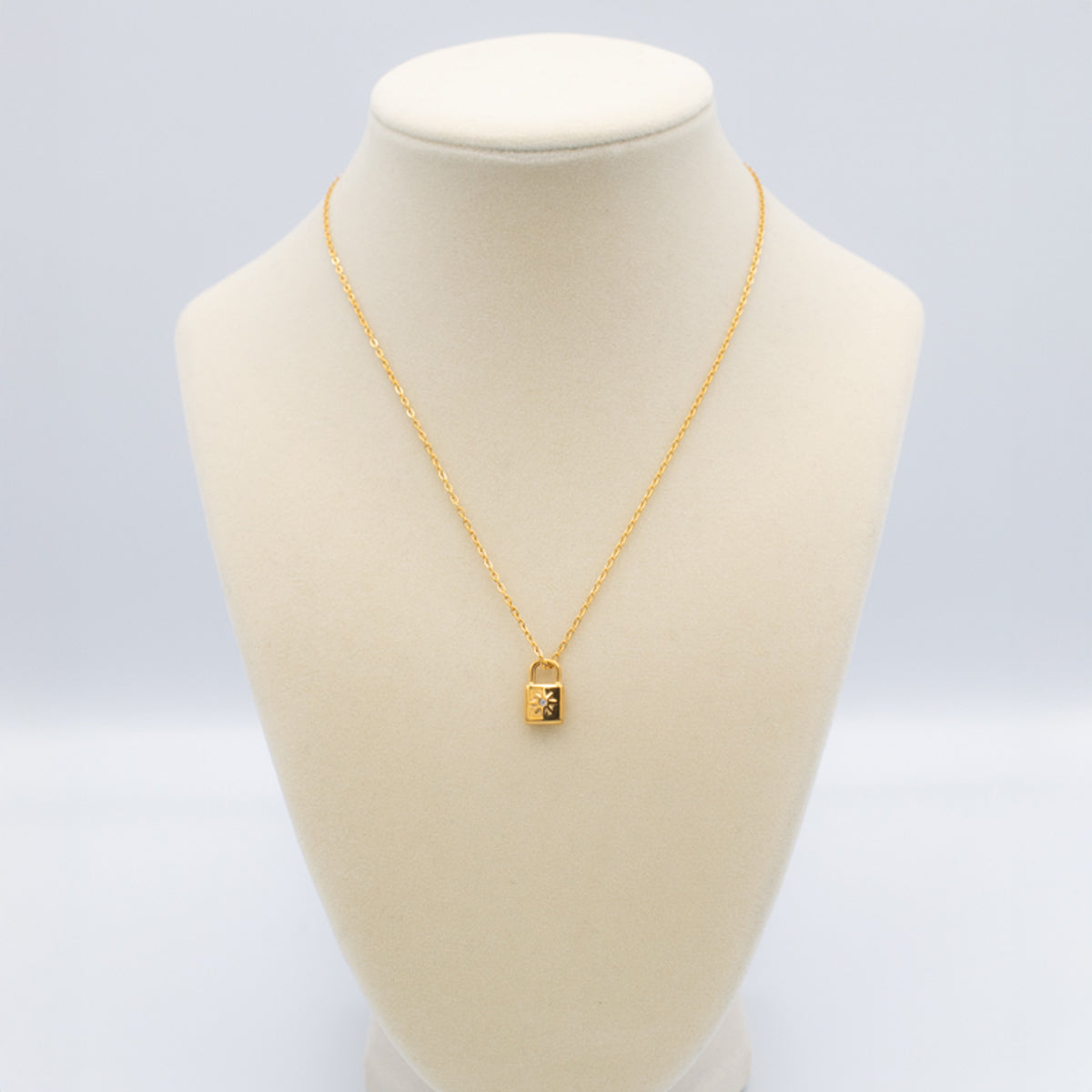 gold locket necklace