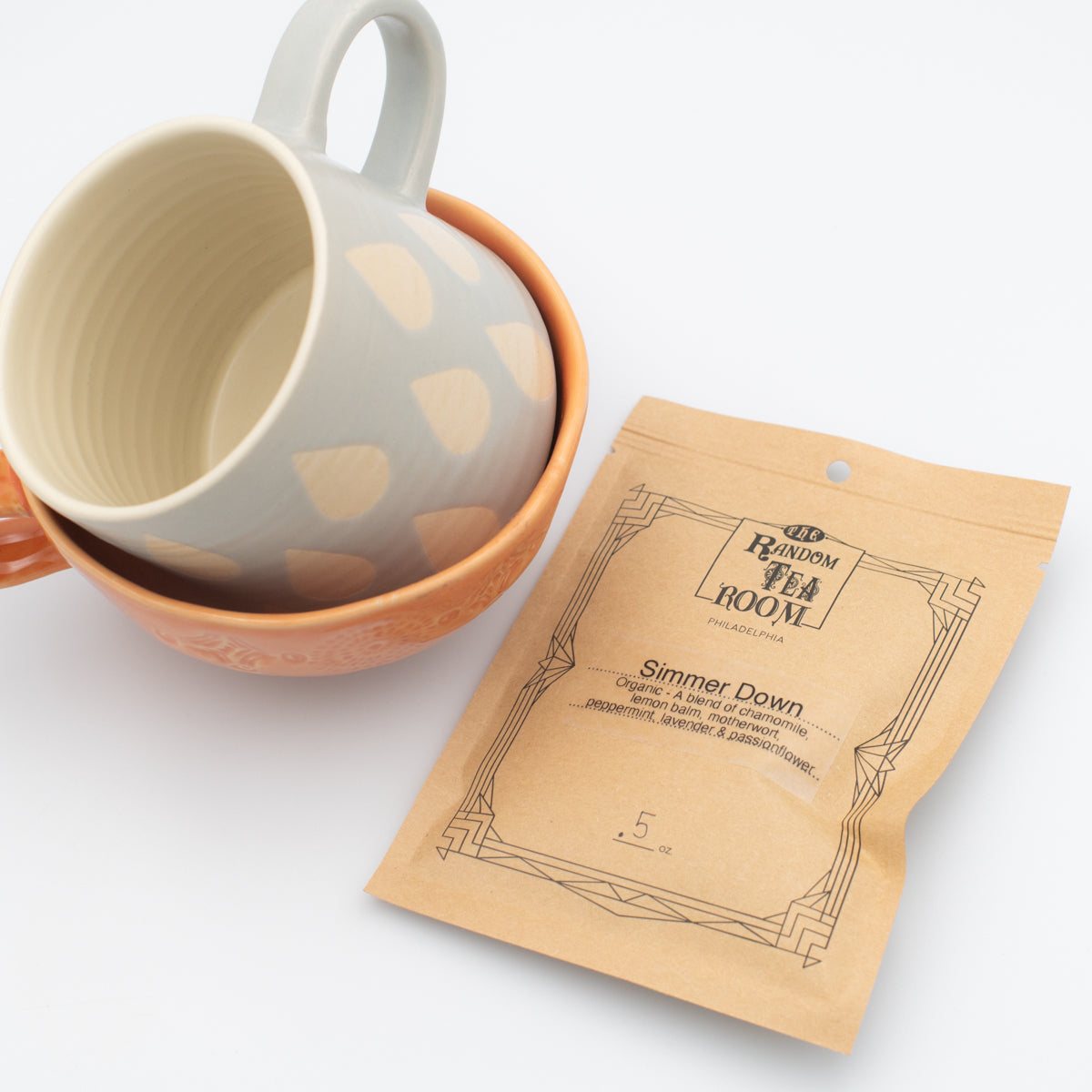 loose-leaf tea tasters: Simmer down