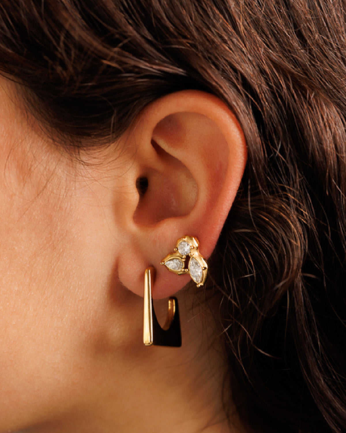 Ophelia Cluster Earrings