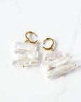 The Pearl Sandbar Earrings