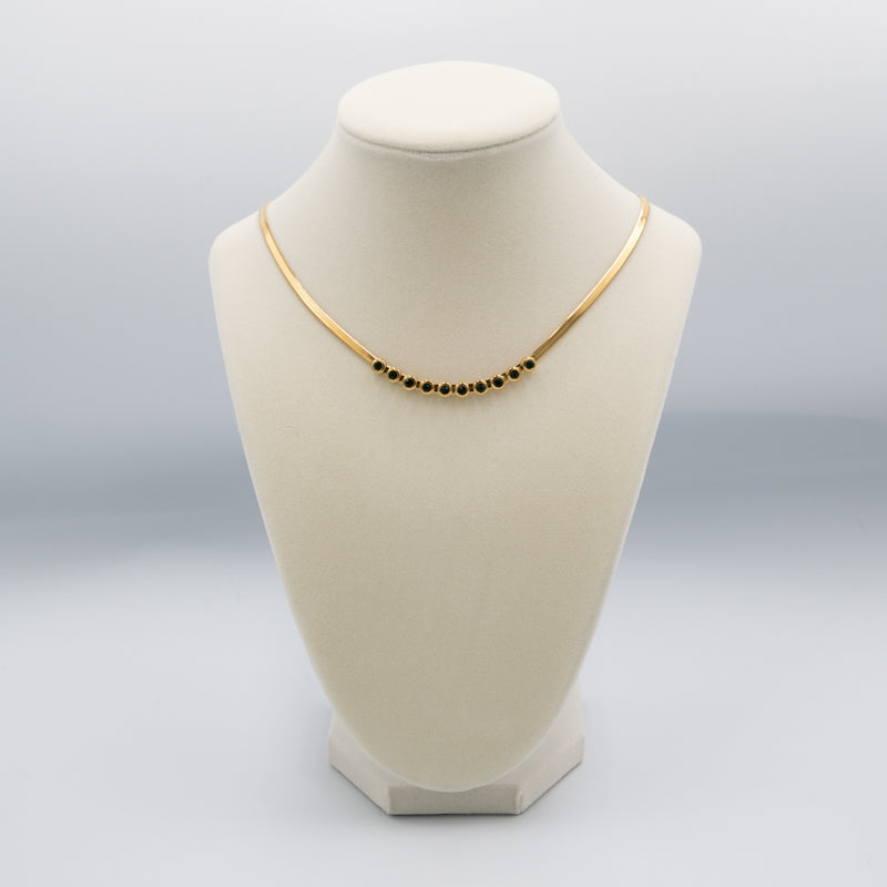 The Celeste Emerald Necklace