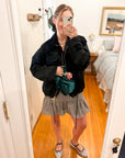 Rosette Scrunchie Bag