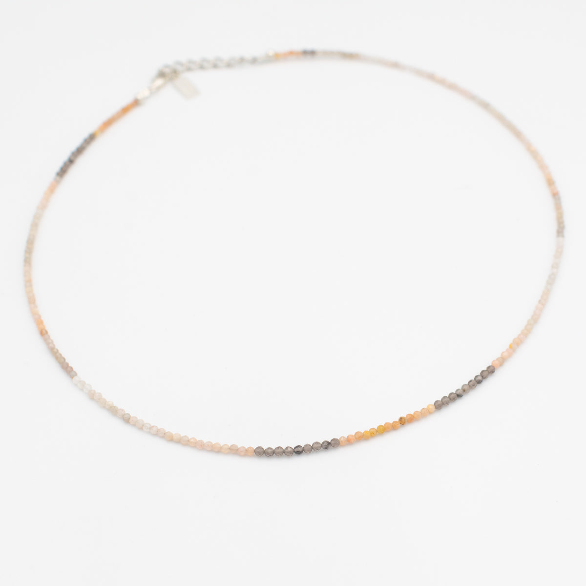 Ocean Moonstone Beaded Necklace