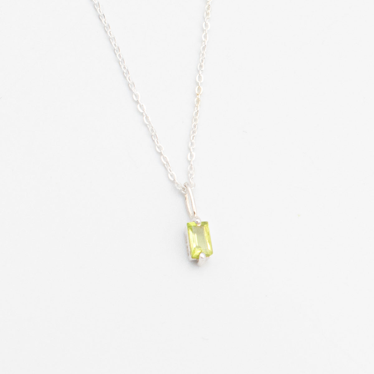 Tiny Gemstone Necklace