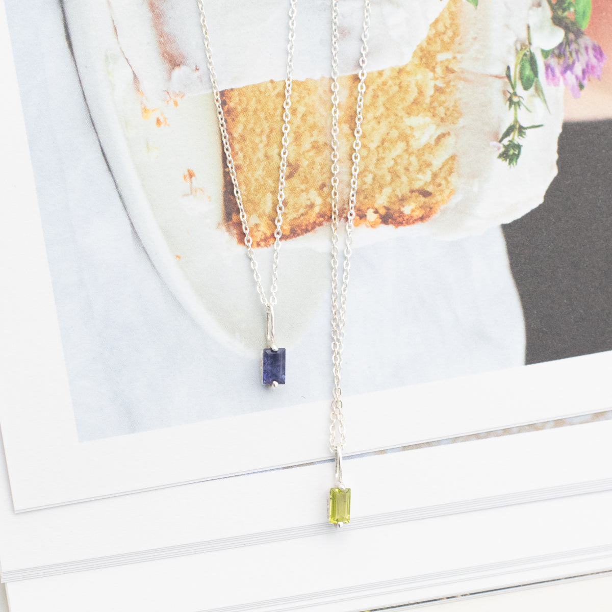 Tiny Gemstone Necklace