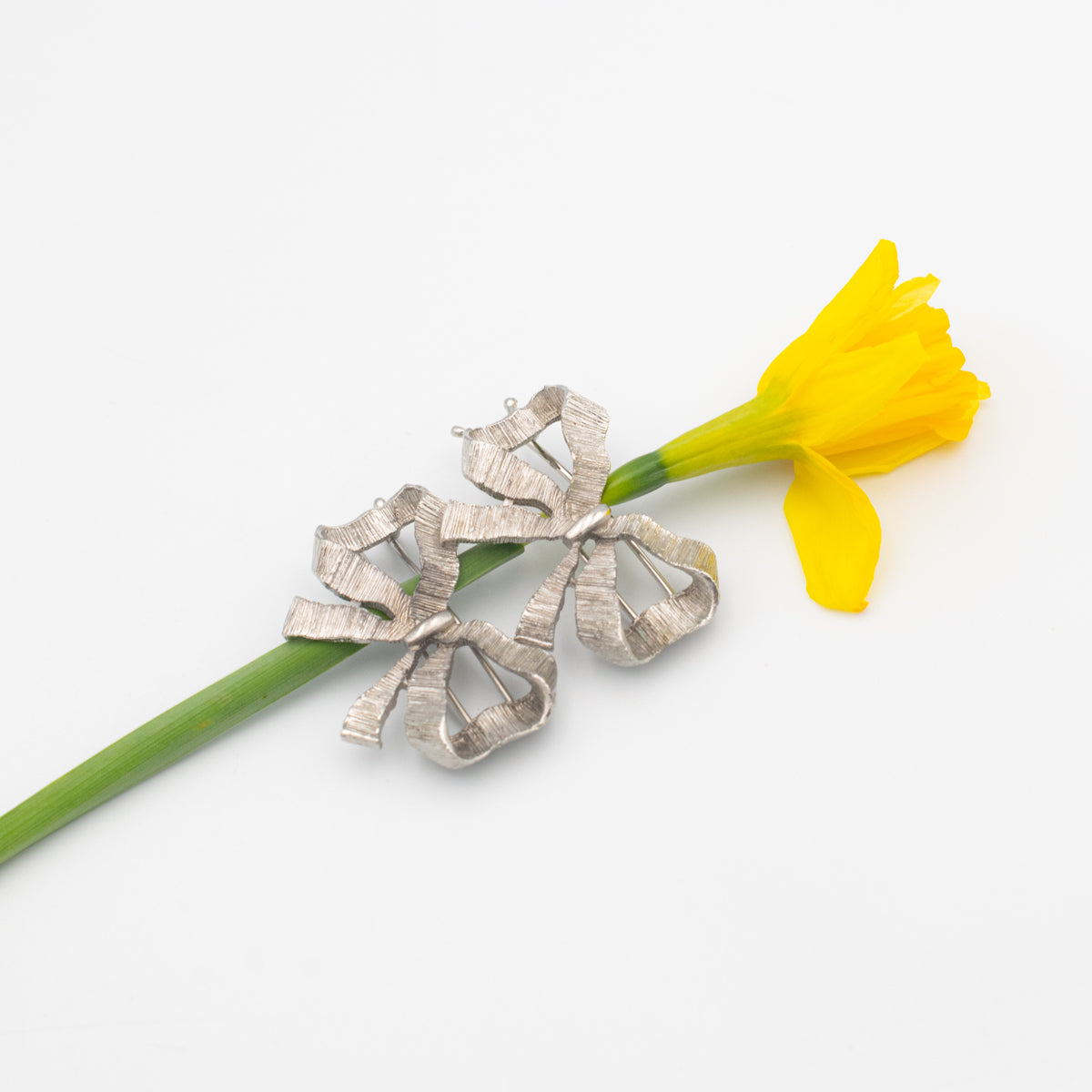 Vintage Hair Bow Clips