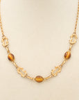 Antique Gold-Fill Statement Necklace