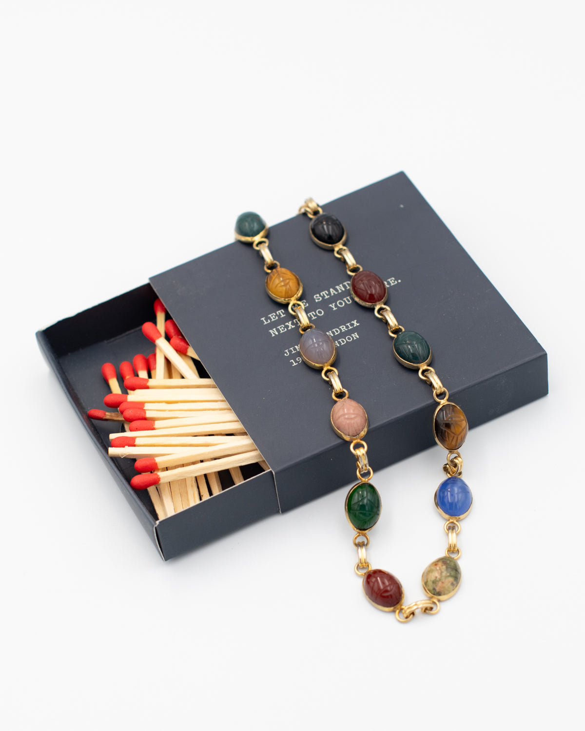 Antique Scarab Necklace