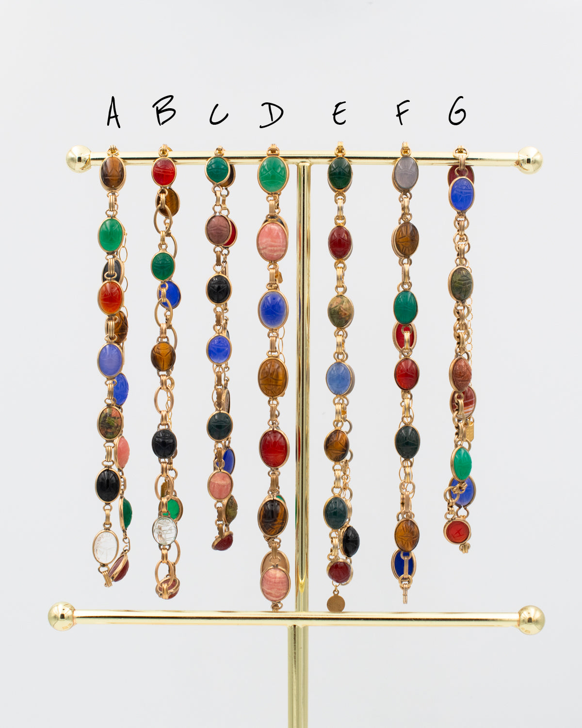 Antique Scarab Necklace