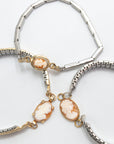 Vintage Cameo Watch Band Bracelet