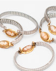 Vintage Cameo Watch Band Bracelet