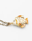 Fish Cloisonne Necklace
