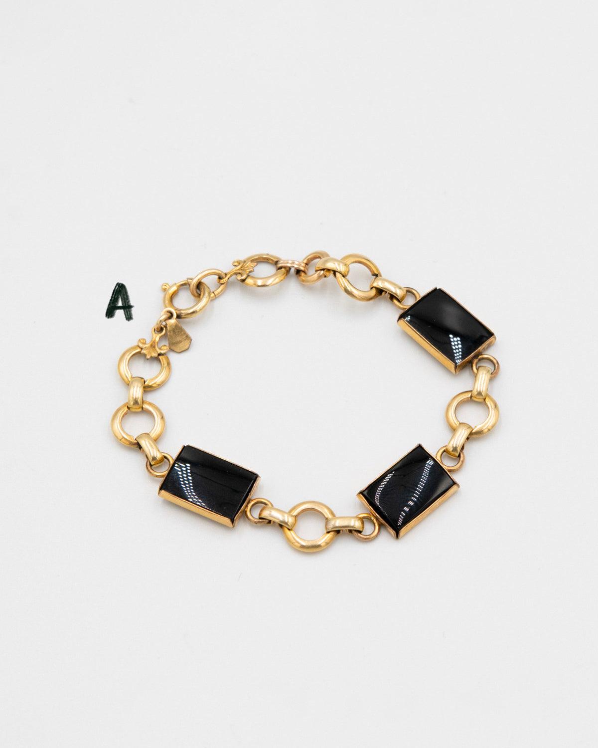 Antique Onyx Bracelet