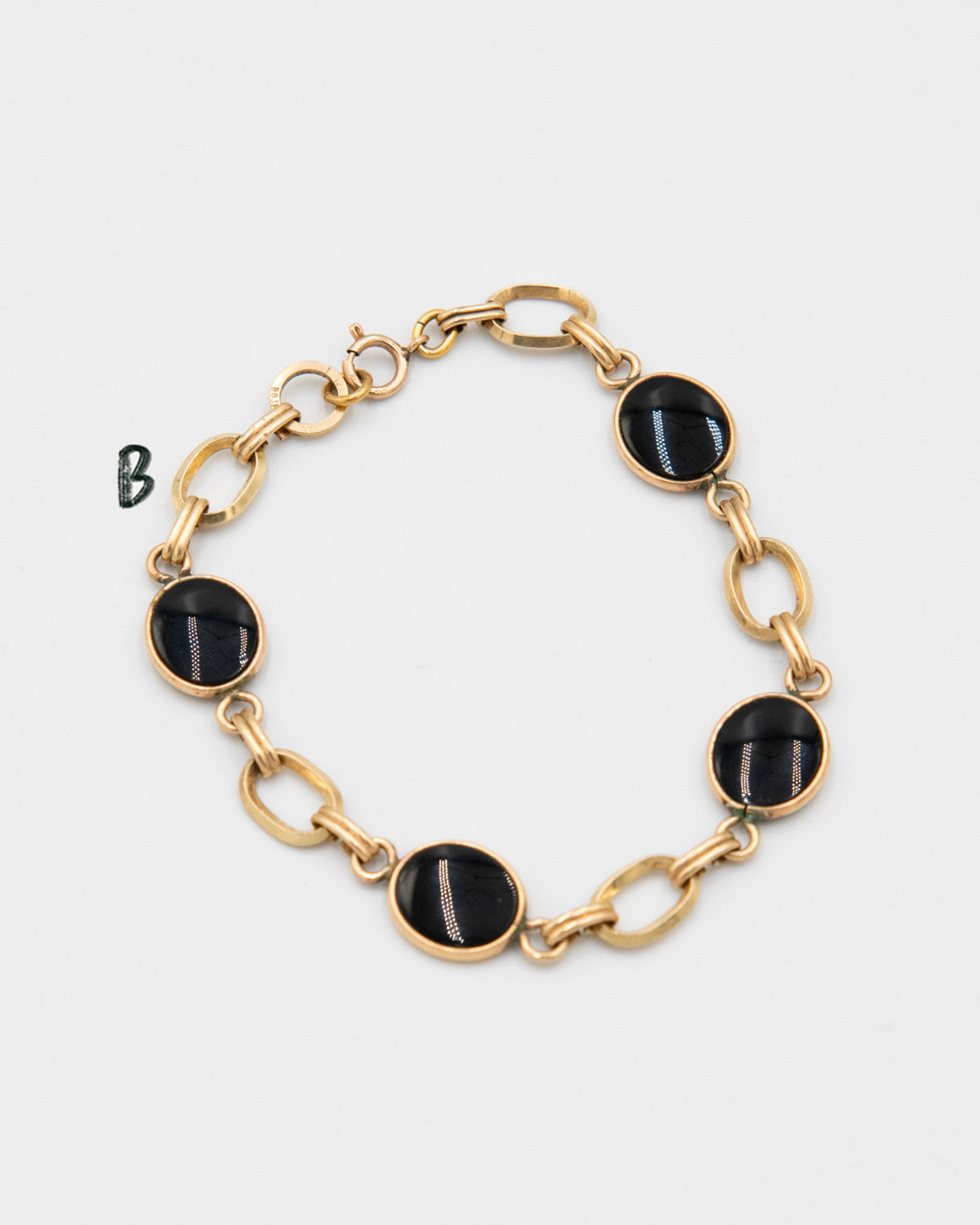 Antique Onyx Bracelet
