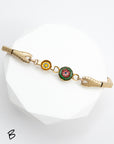 Tutti Frutti Vintage Watch Band Bracelet