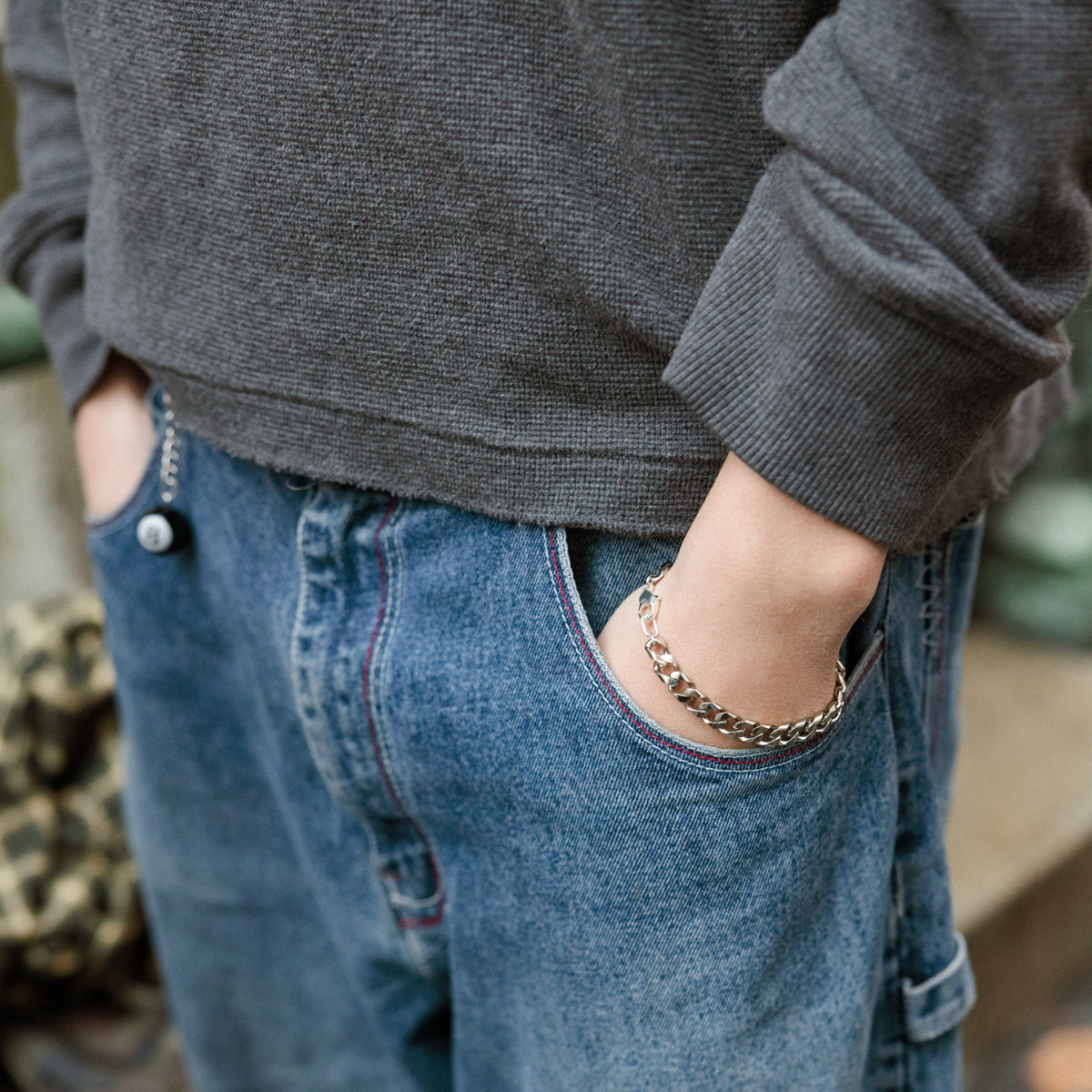 Biker Chain Bracelet