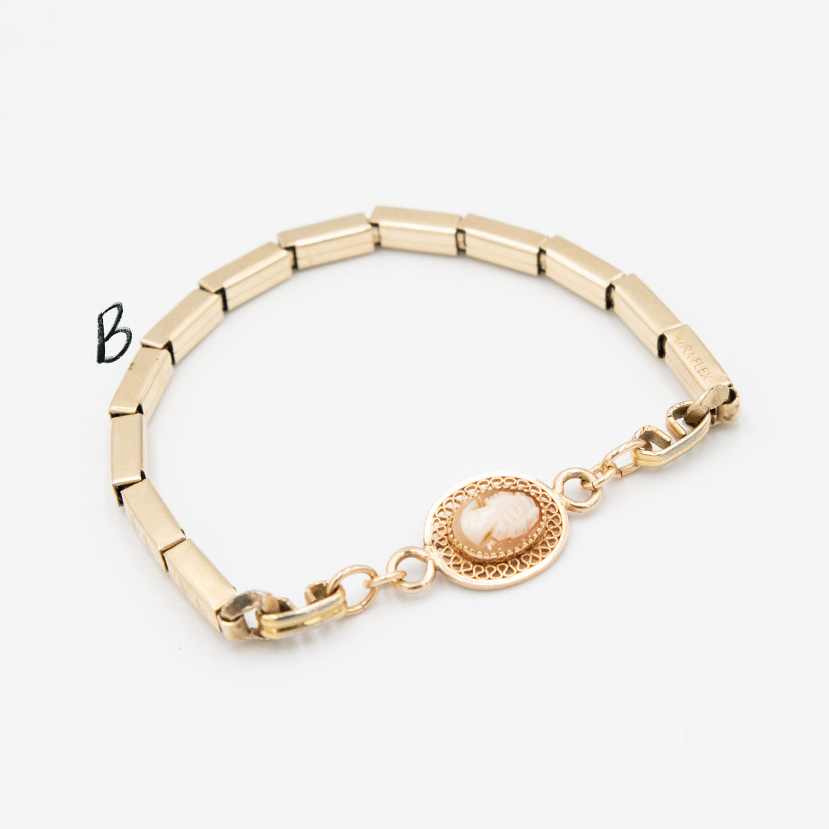 Antique Cameo Watch Band Bracelets