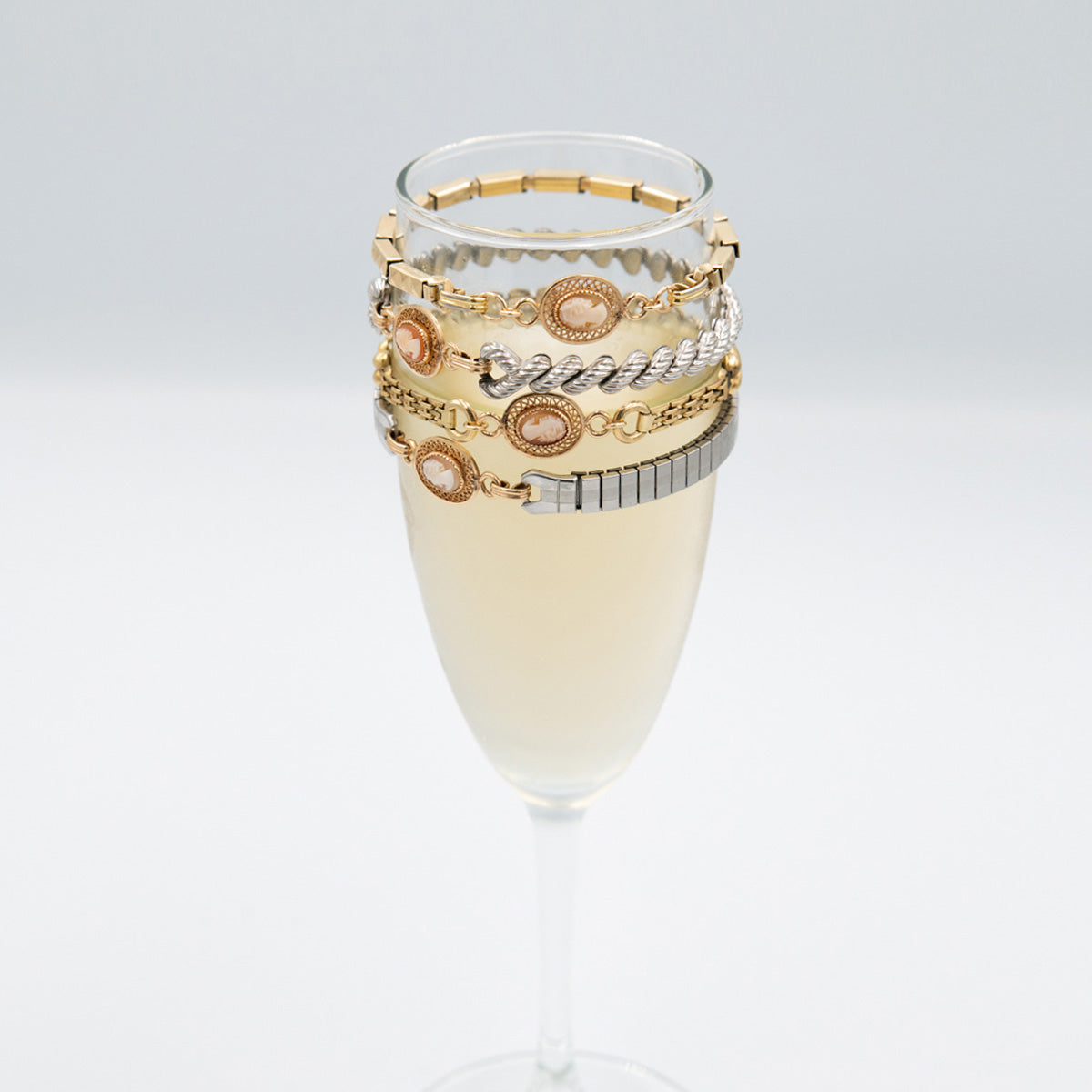 Antique Cameo Watch Band Bracelets