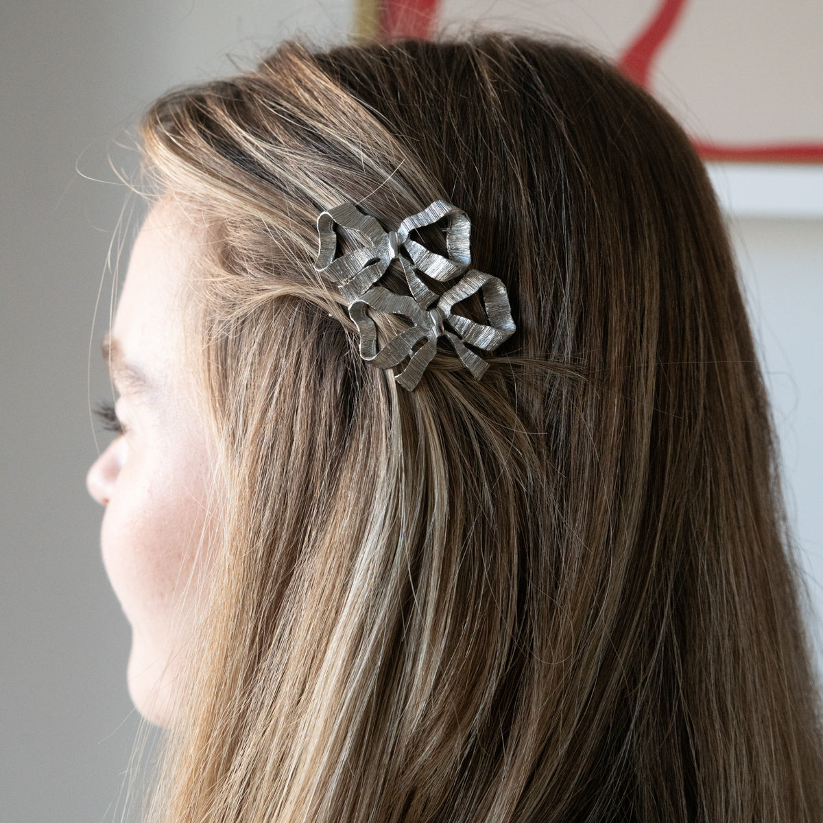 Vintage Hair Bow Clips