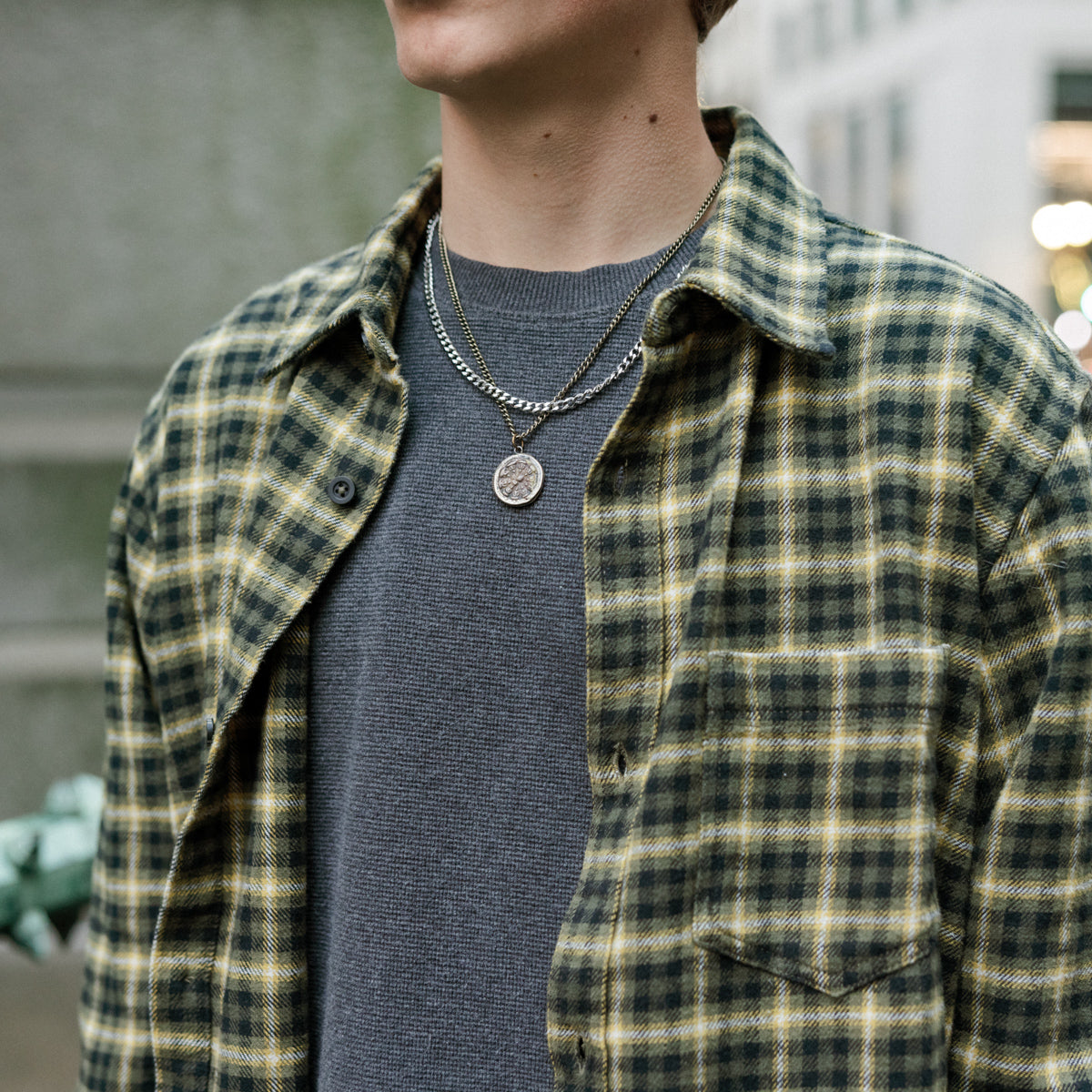 Handcrafted Mandala Stone Necklace
