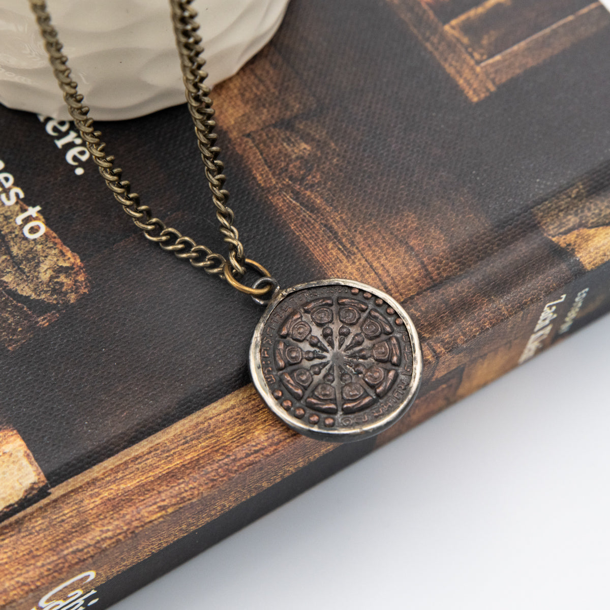 Handcrafted Mandala Stone Necklace