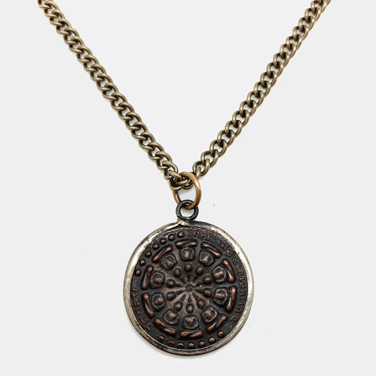Handcrafted Mandala Stone Necklace