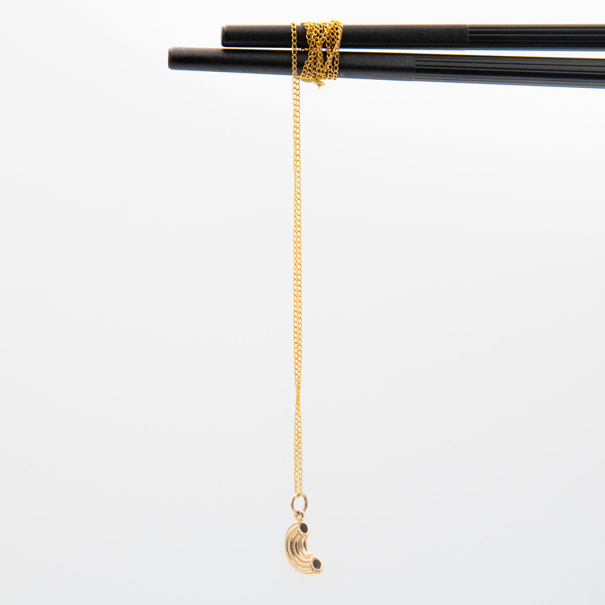 Gold Noodle Necklace