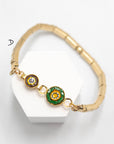 Tutti Frutti Vintage Watch Band Bracelet
