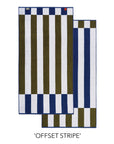 Striped Stretch Bath Towel
