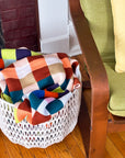 Color Patch Throw Blanket