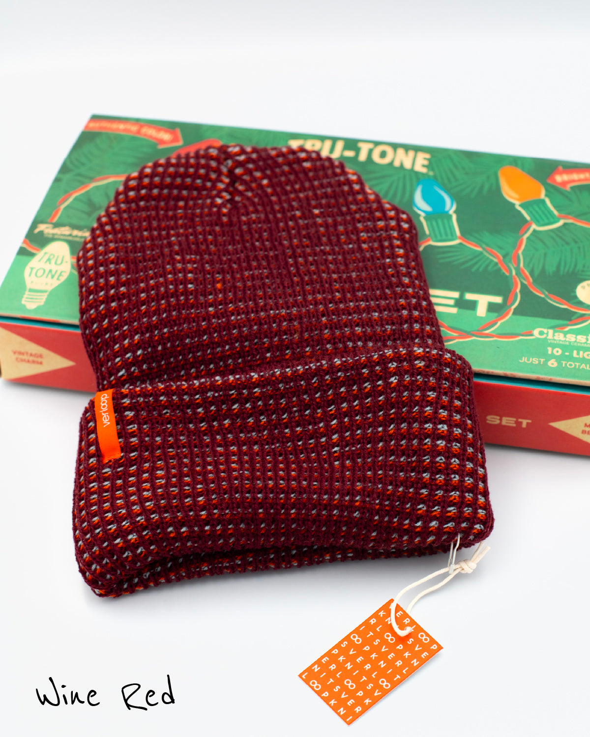 Grid Knit Beanie