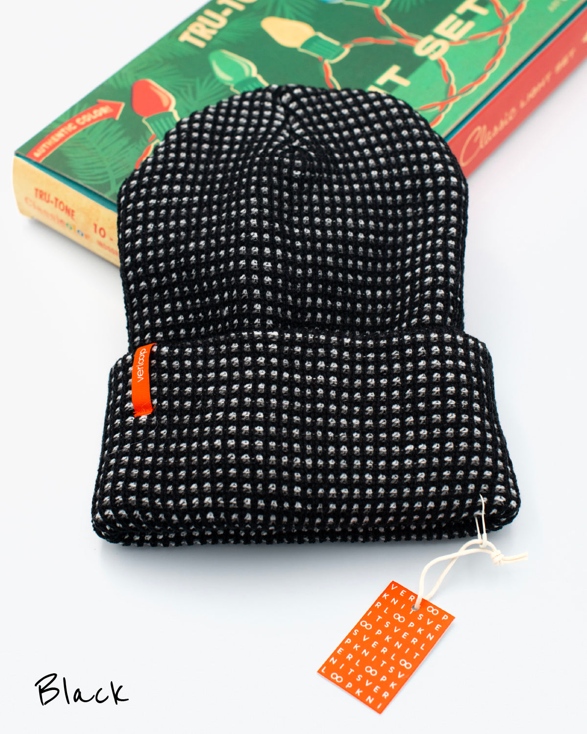 Grid Knit Beanie