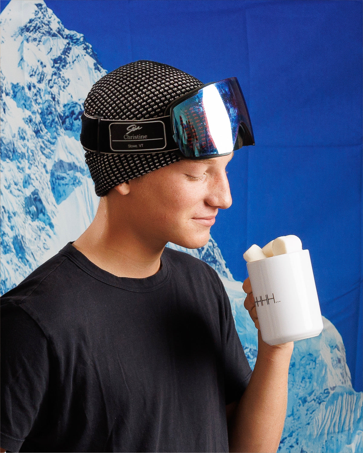 Grid Knit Beanie