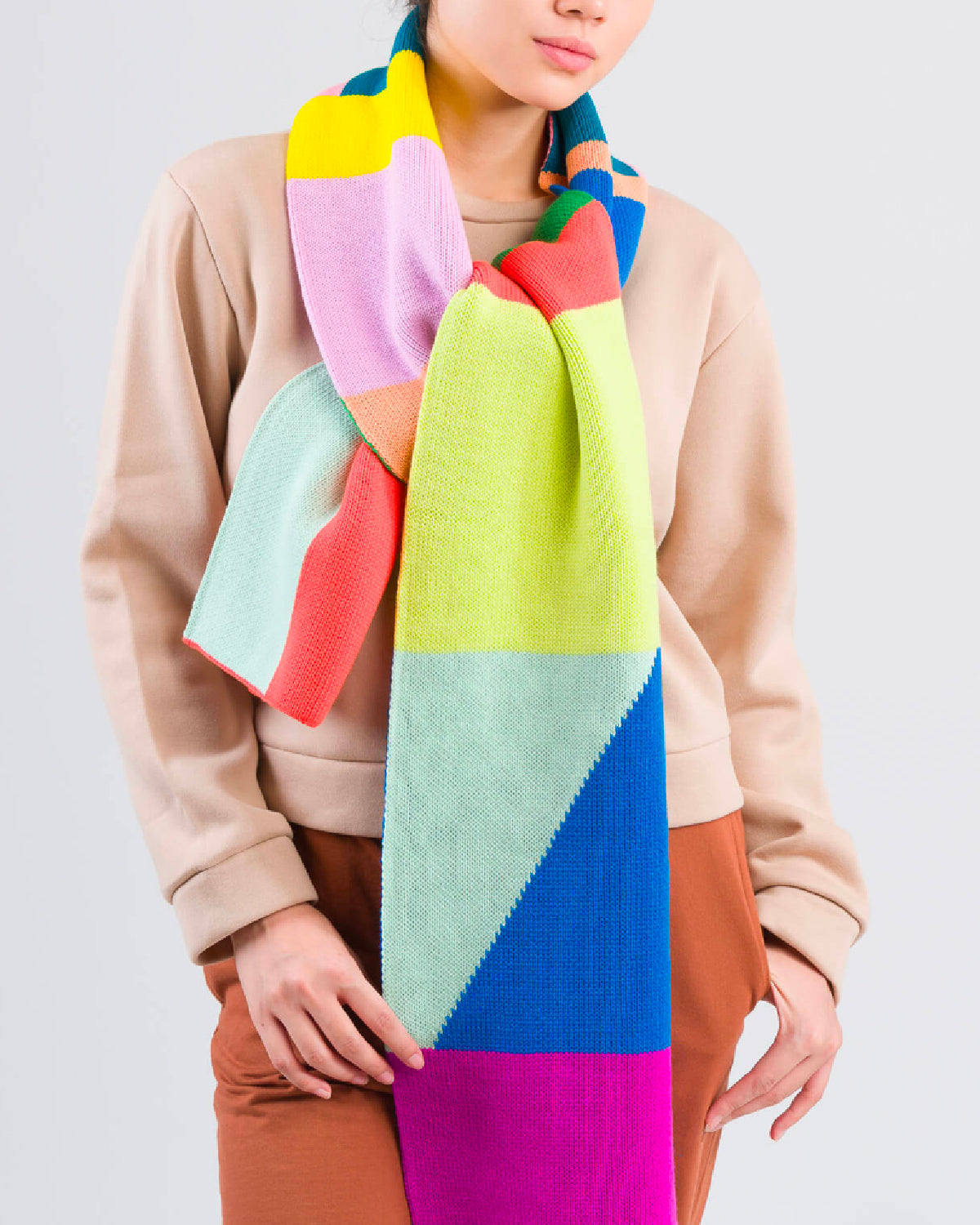 Mismatch Big Scarf