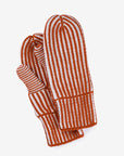 Stripe Knit Mittens